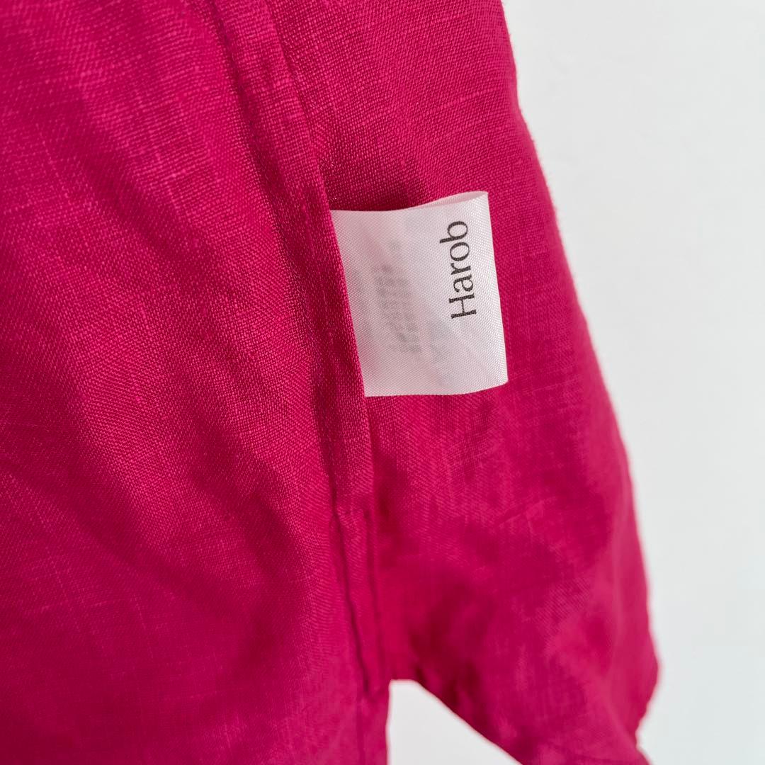 【Harob 】マゼンダ　羽織　ヘンプ生地　日本製