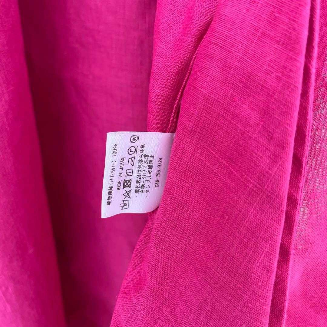 【Harob 】マゼンダ　羽織　ヘンプ生地　日本製