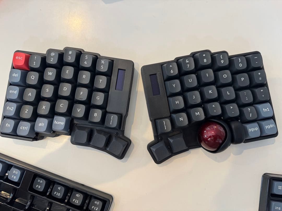 【新品】 keyball61 keychron仕様　トップケースマウント