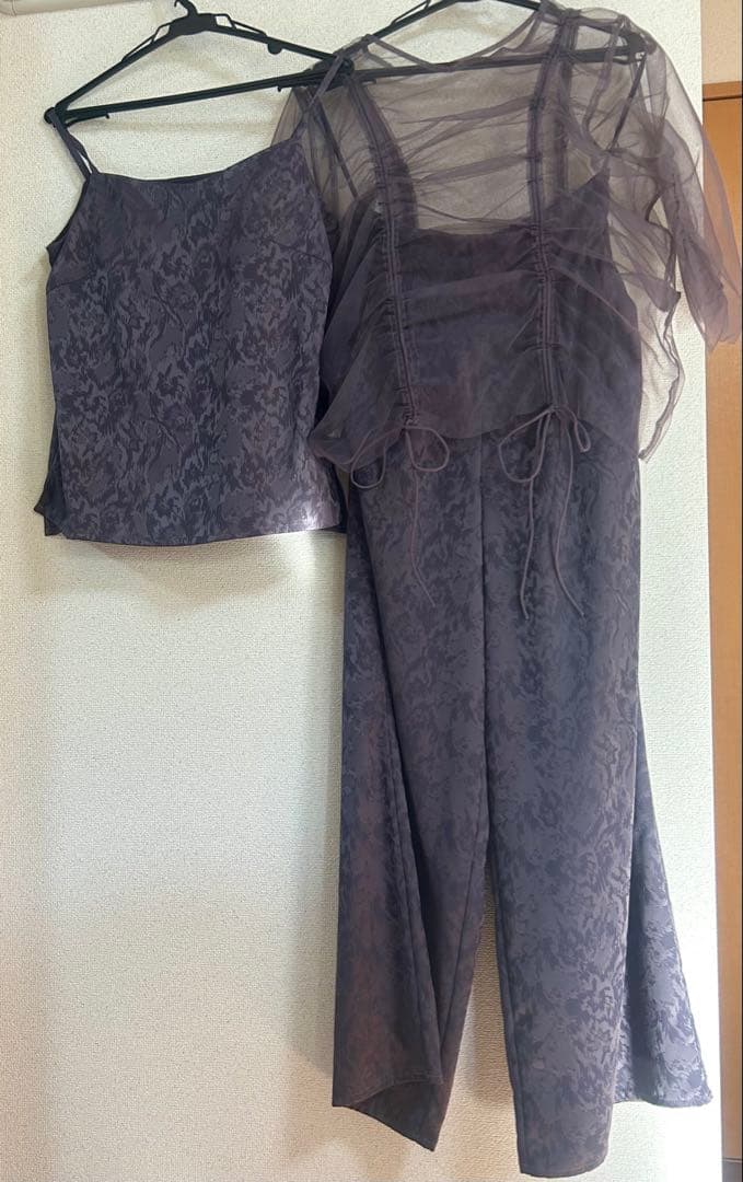 LE’RUREリルアー Many way tulle pants dress