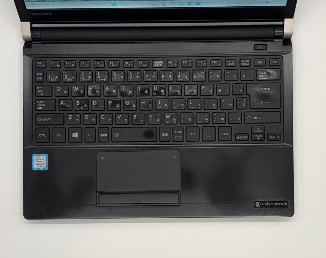 Windowsノート本体 Dynabook R73/H, Core i5, 8GB, 256GB SSD
