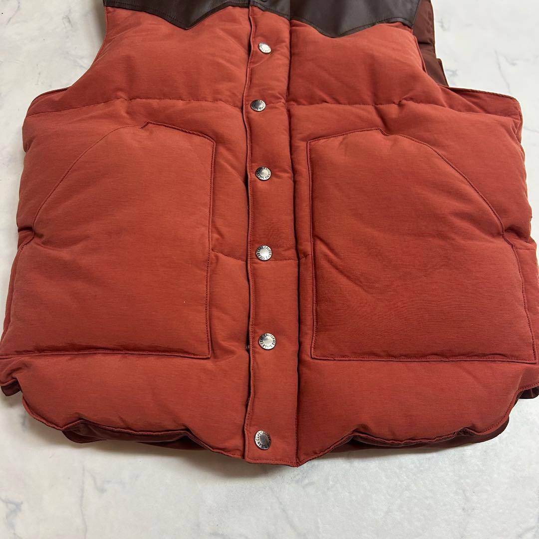 美品✨sugar cane ダウンベストダウン80% M 極暖 肉厚 軽量牛革