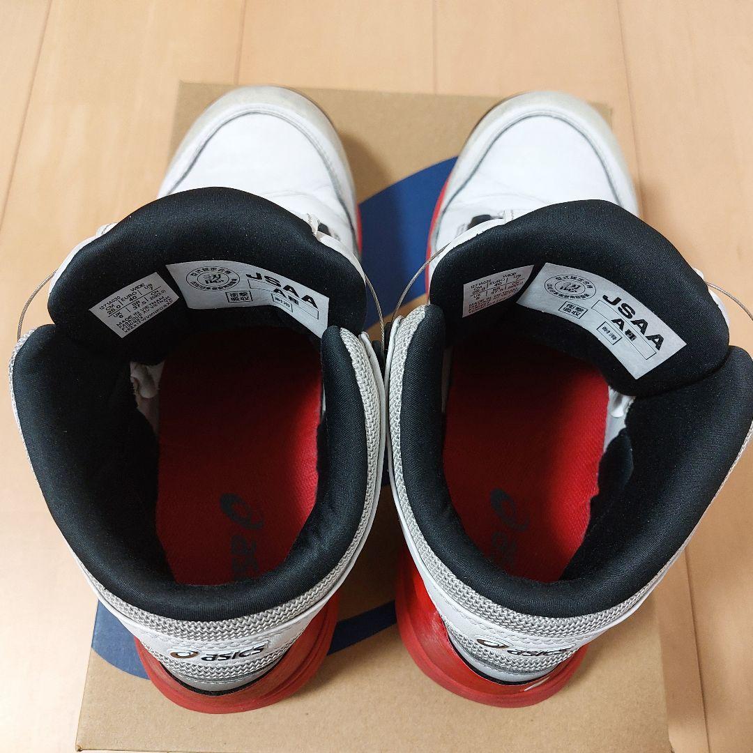 アシックス 安全靴 ウィンジョブCP304 Boaハイカット【美品】25.0cm