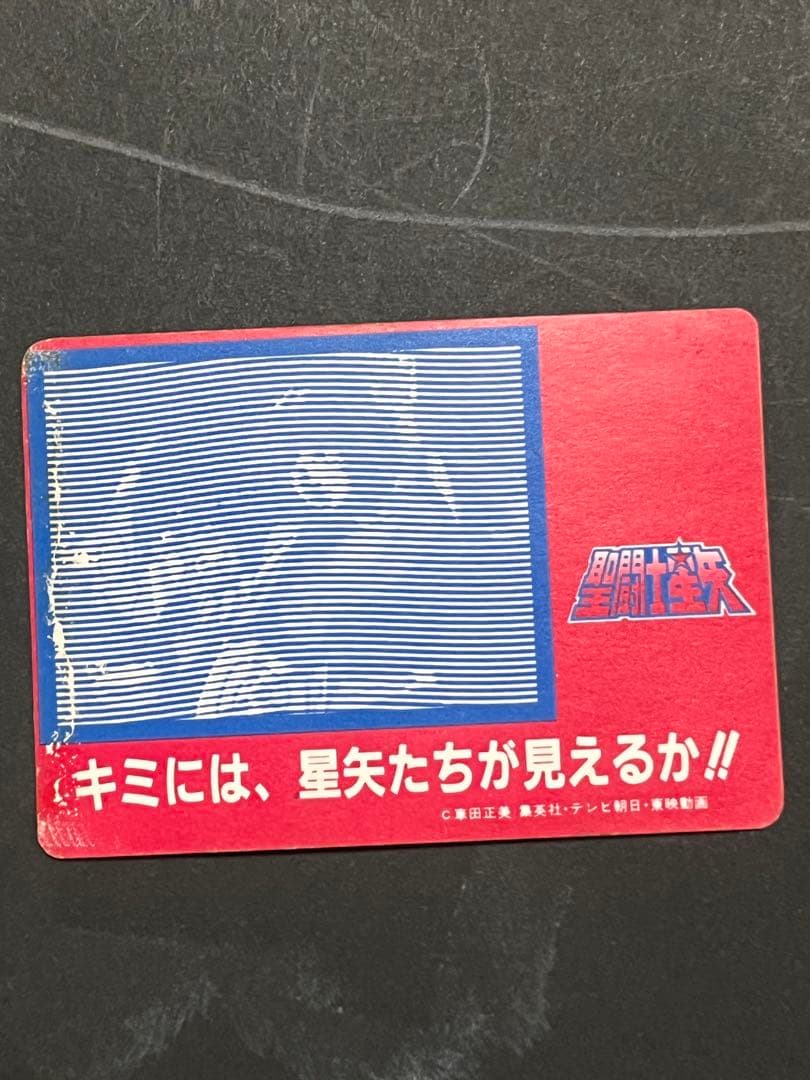 聖闘士星矢　アマダ　ppカード カードダス 星矢