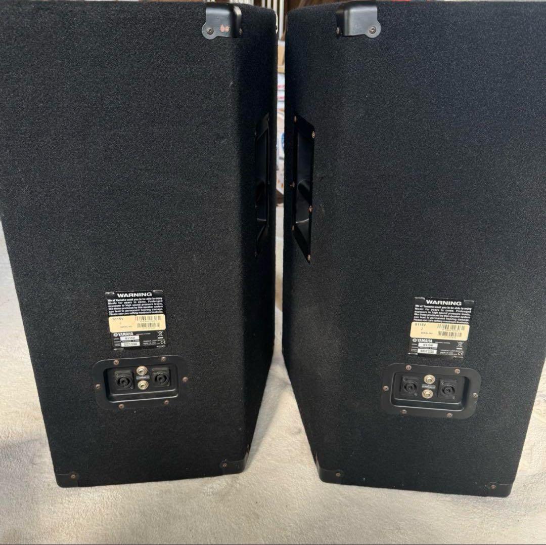 PAスピーカー　YAMAHA S115V ペア　美品　②