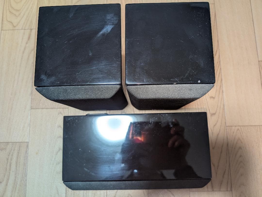 DENON スピーカー ブラック　SC-A11SGと SC-C11SG