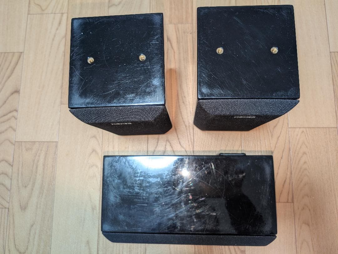 DENON スピーカー ブラック　SC-A11SGと SC-C11SG