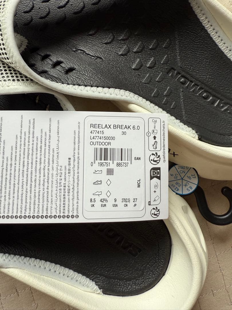 SALOMON REELAX BREAK 6.0 サンダル