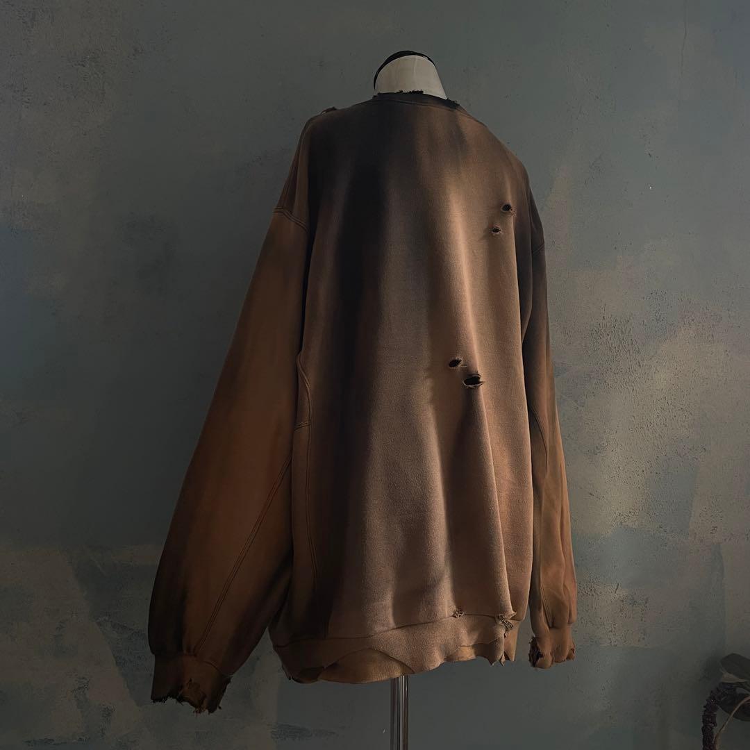 80's“万国旗タグ”adidas“鬼フェード”boro sweat