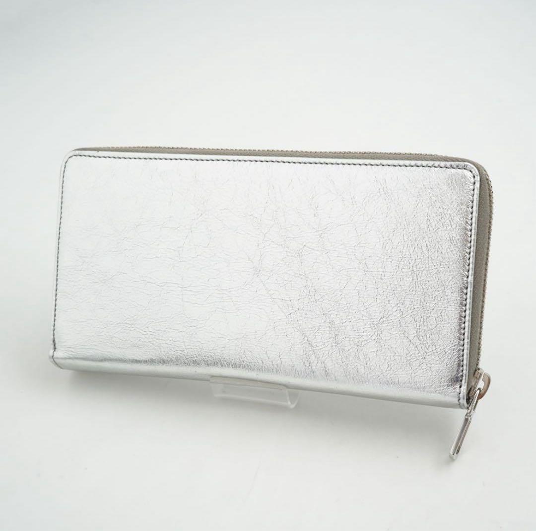 ✨新品未使用・箱付✨　イヴサンローラン　長財布　YSLロゴ　エンボス　バイカラー