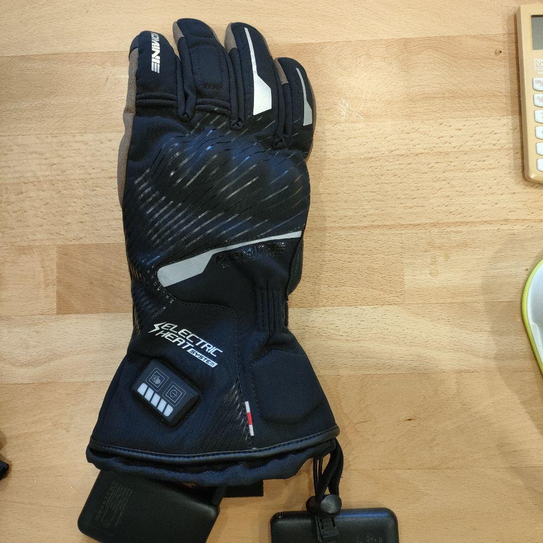 コミネ　電熱グローブ　08-215 バッテリーとUSB給電コード付き