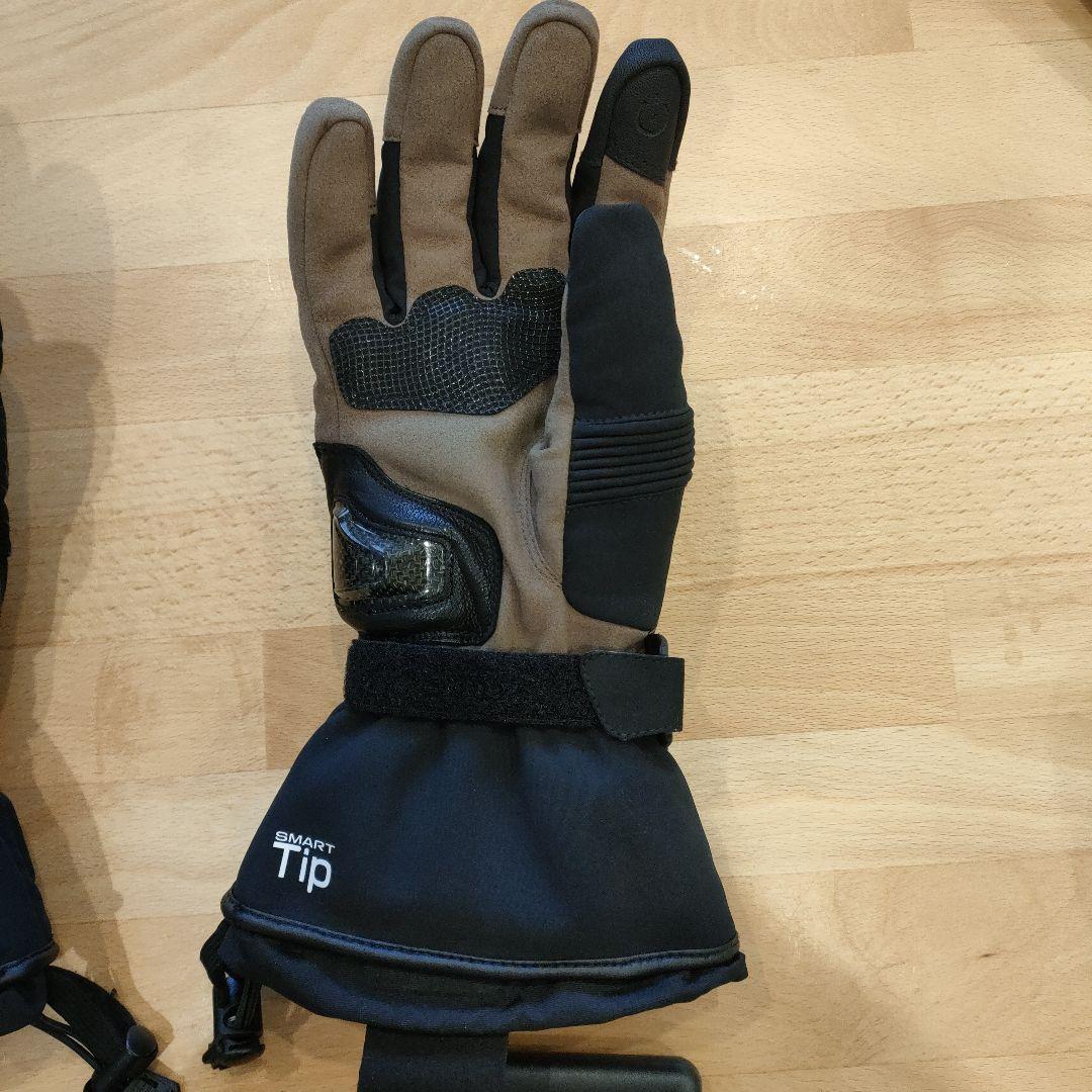 コミネ　電熱グローブ　08-215 バッテリーとUSB給電コード付き