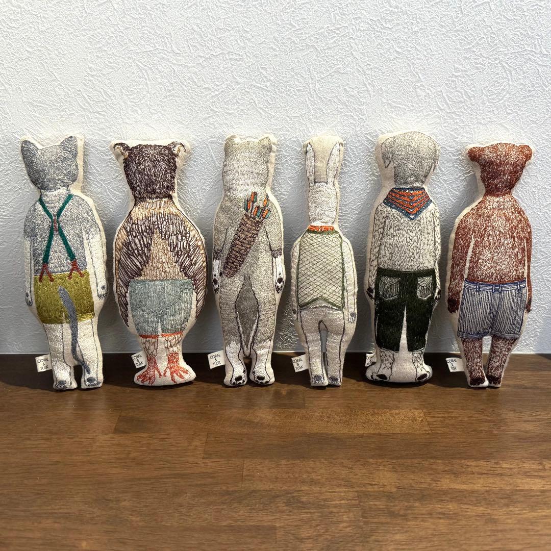 CORAL&TUSK コーラルアンドタスク ポケットドール 6体 まとめ売り