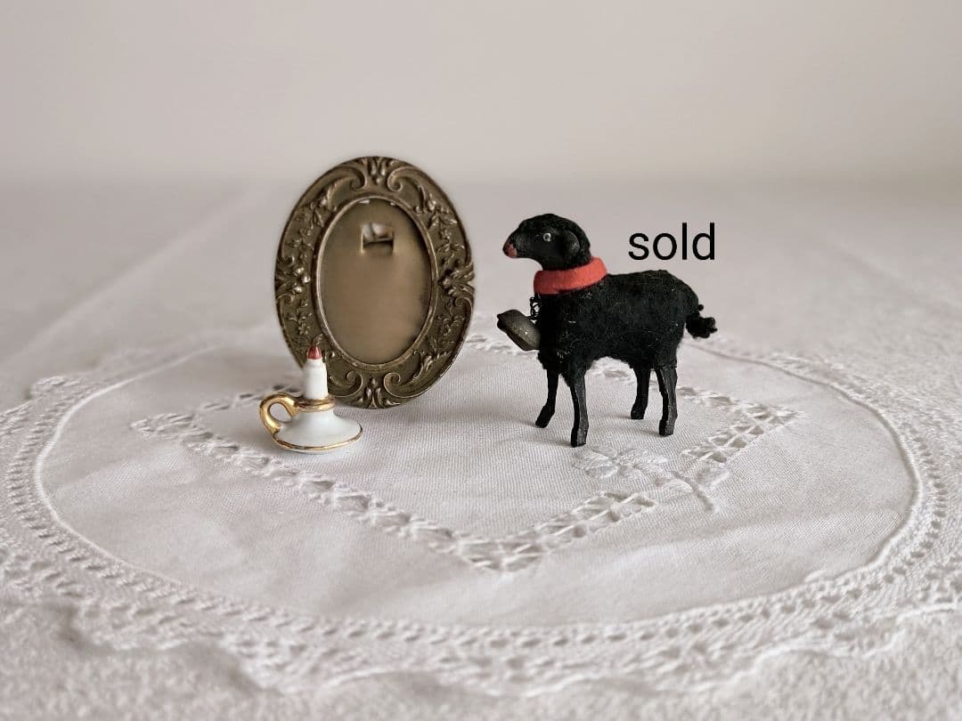 * antique flame ୨୧* オーバル型 かわいいアンティークフレーム