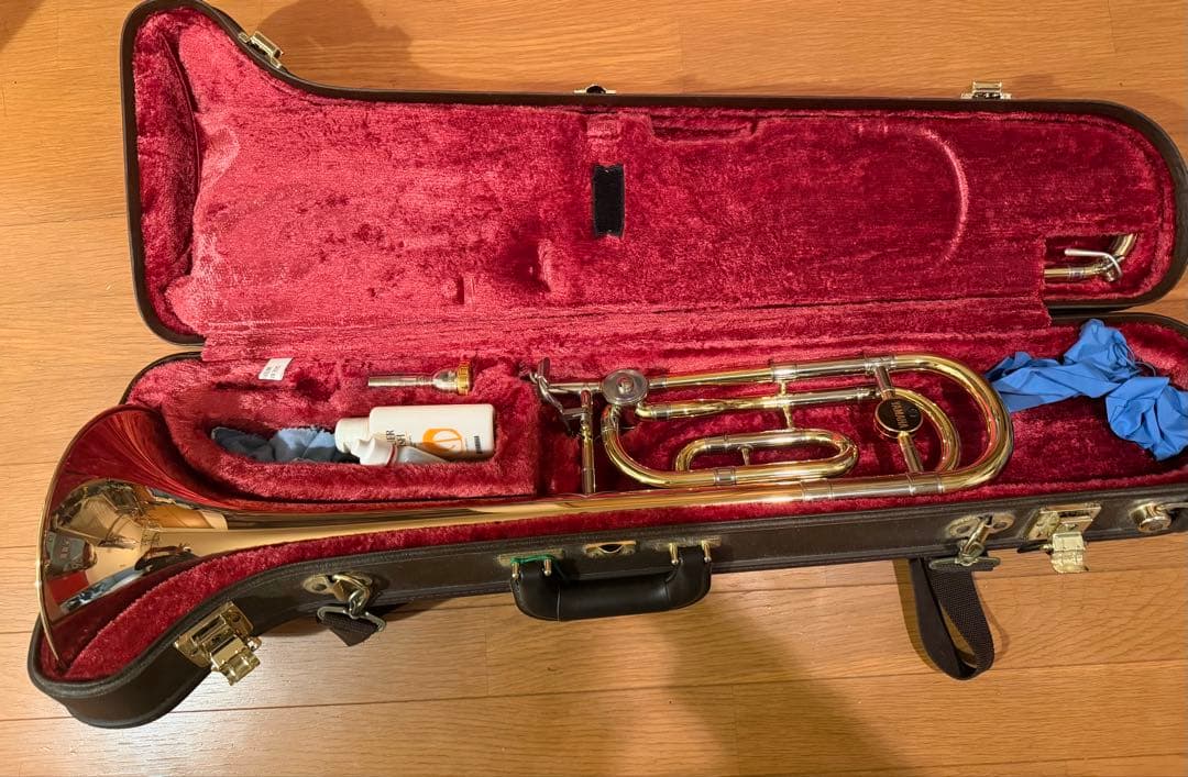 YAMAHA YSL-882G Xeno テナーバストロンボーン　ケース付き