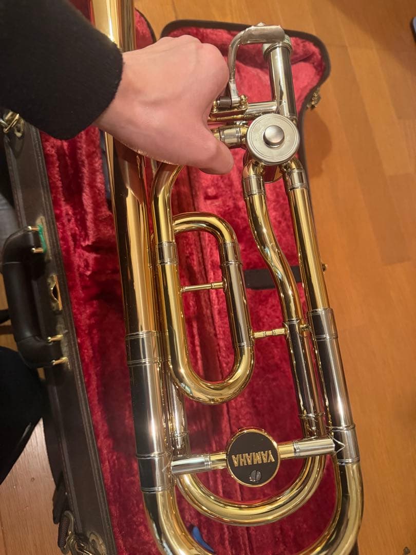 YAMAHA YSL-882G Xeno テナーバストロンボーン　ケース付き