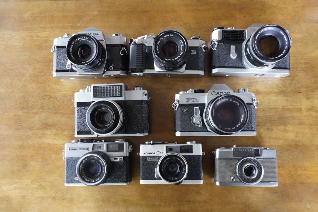 フィルムカメラ　ジャンク8台セット