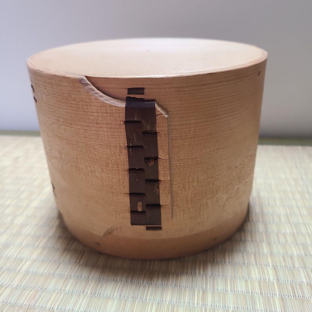 大館　曲げわっぱ　小櫃(おひつ)型　二段重　きこり弁当箱　柴田慶信商店