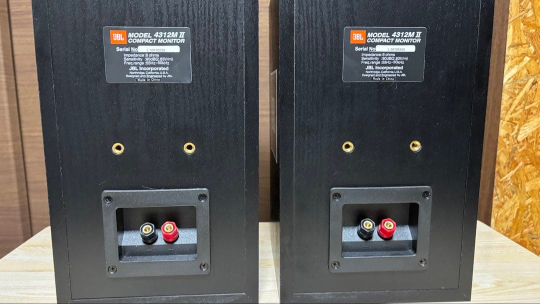 JBL 4312M Ⅱ BK 元箱・取説あり