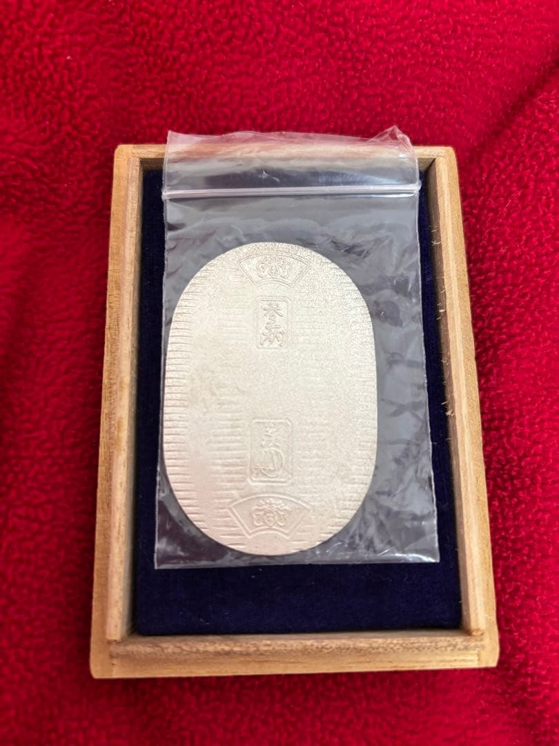 純銀小判（桐箱入）