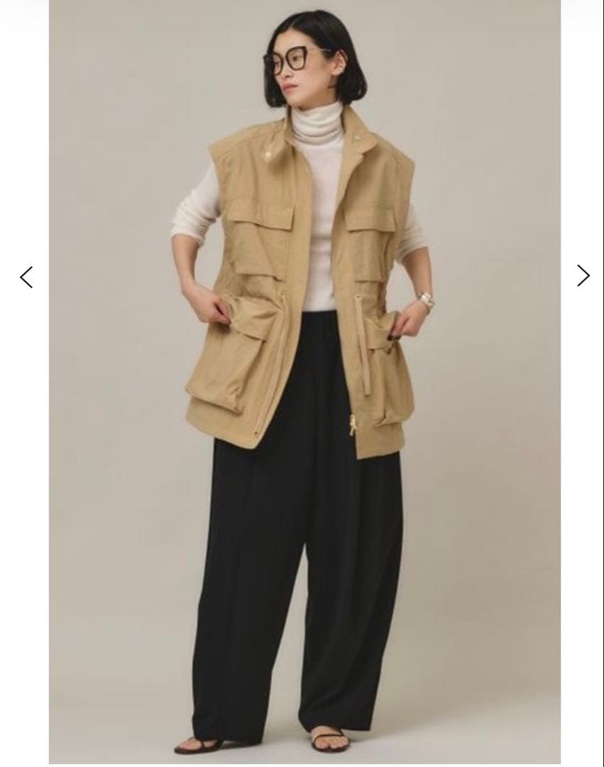 カレンソロジー　ミリタリー2wayブルゾン