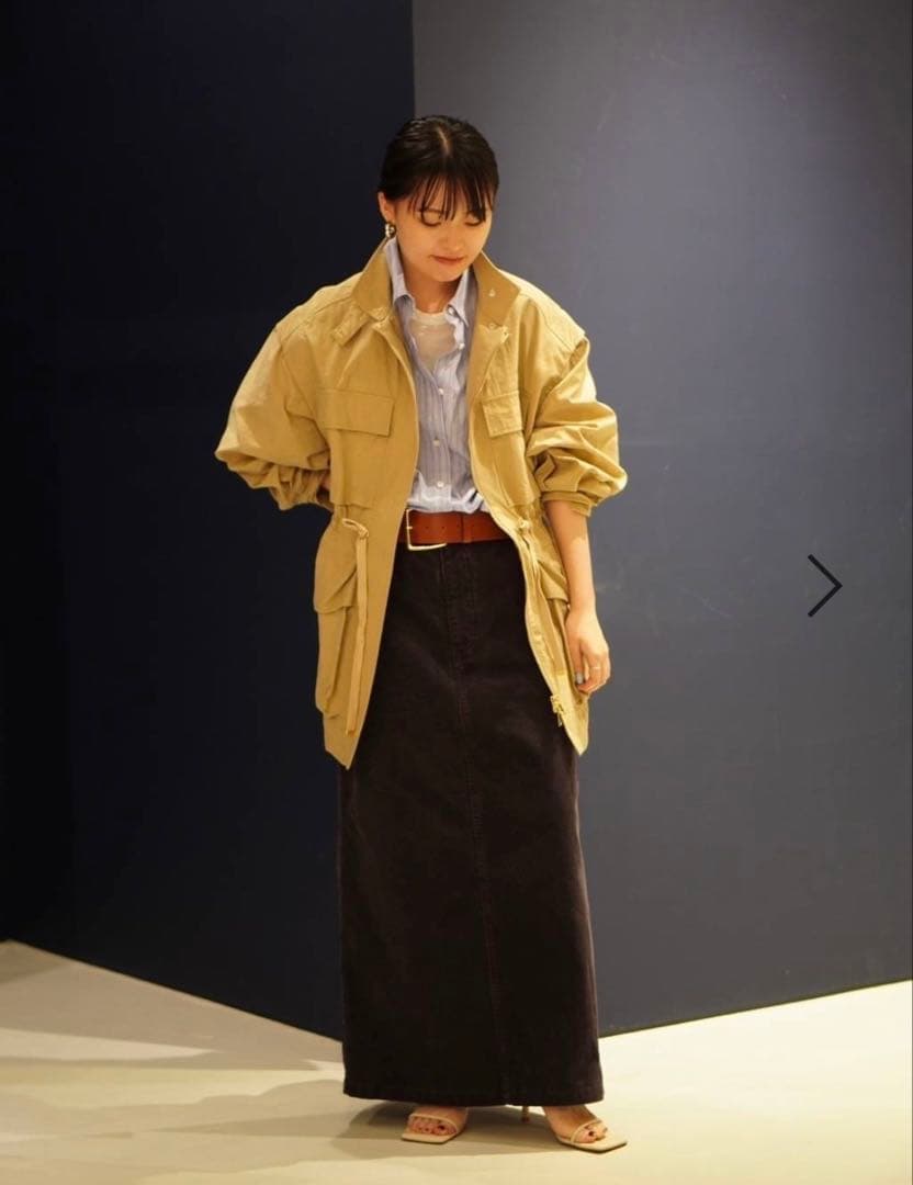 カレンソロジー　ミリタリー2wayブルゾン