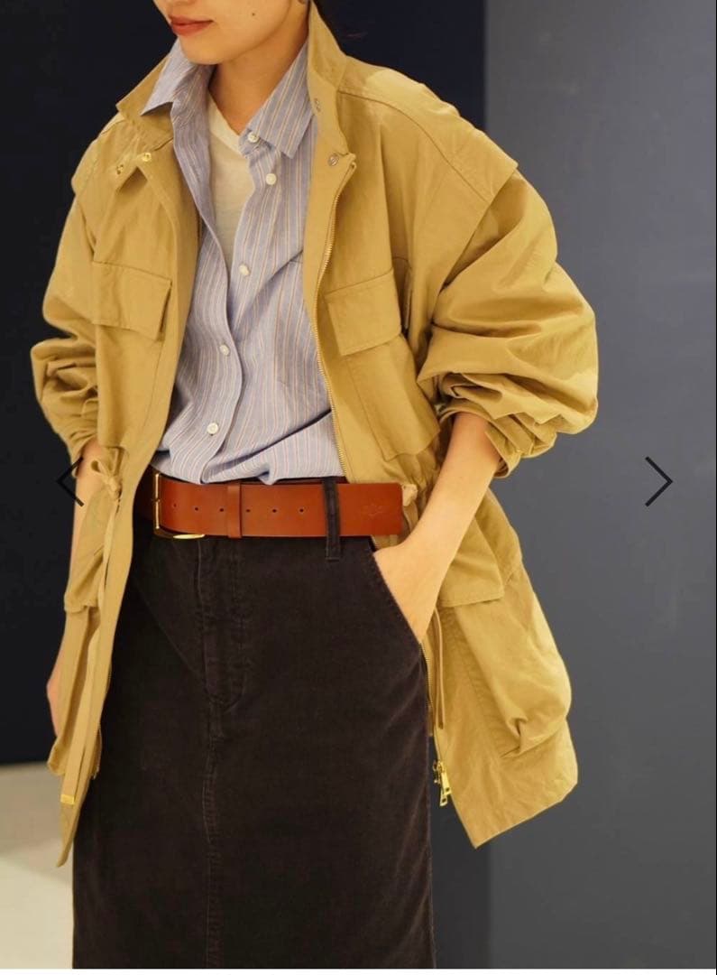 カレンソロジー　ミリタリー2wayブルゾン