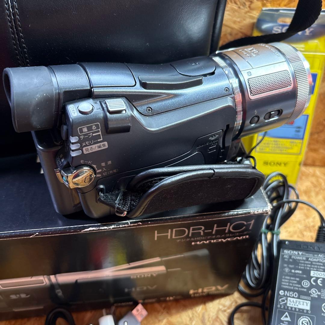 SONY ビデオカメラHDR-HC1 2005年グッドデザイン賞　おまけ多数