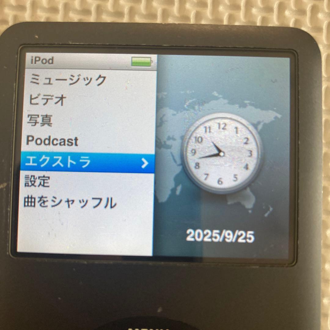 iPod classic120GB USBケーブル付き
