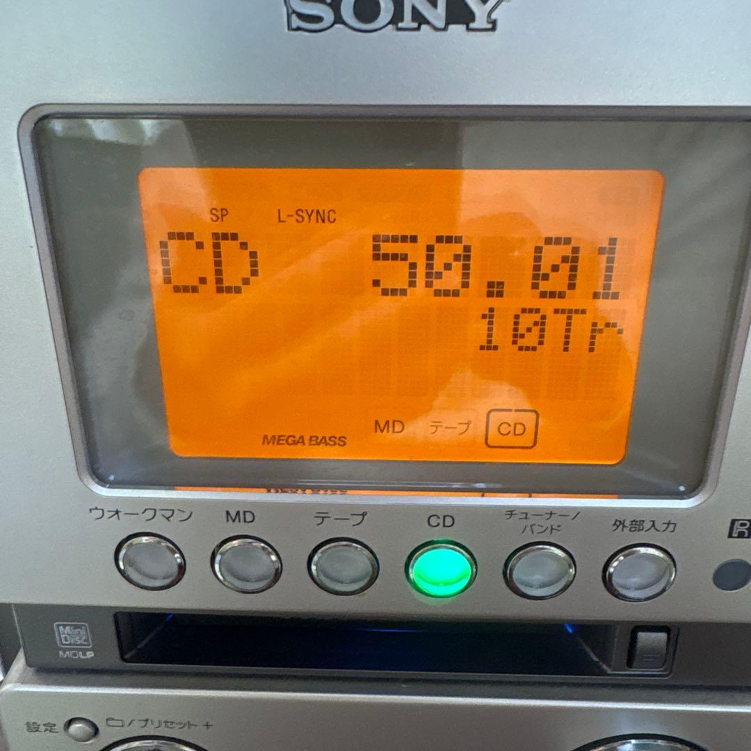 SONY M35WM ミニコンポ CD他正常動作リモコン新品未使用