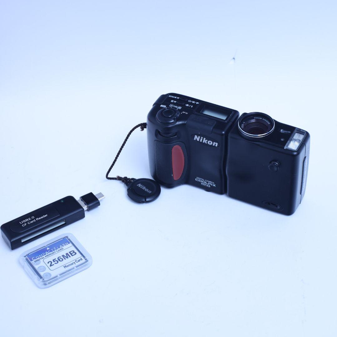 スマホ転送可 Nikon COOLPIX950 CFカード他付き　デジカメ