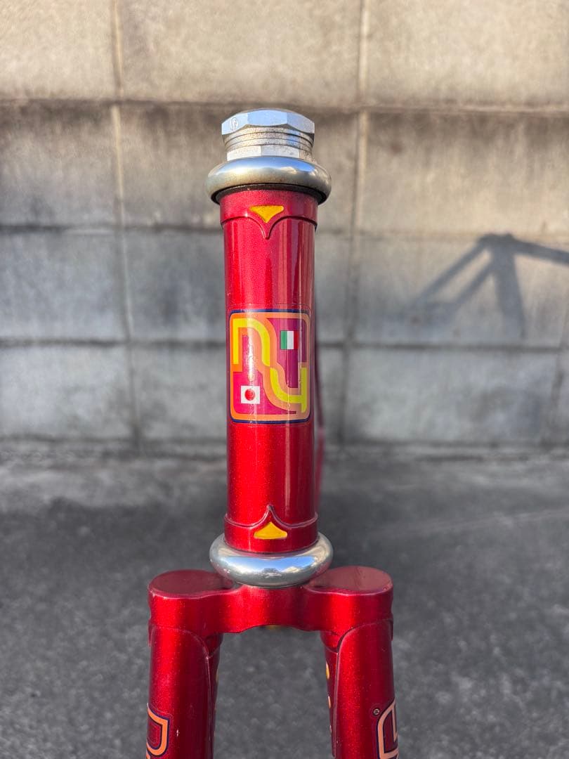 ピ*ザ様 NAGASAWA ピストバイク フレーム NJS 中野レッド C-C5