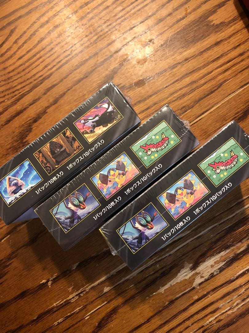 ポケモンカードゲームMEGA ドリームex3パック 新品未使用 シュリンク付き