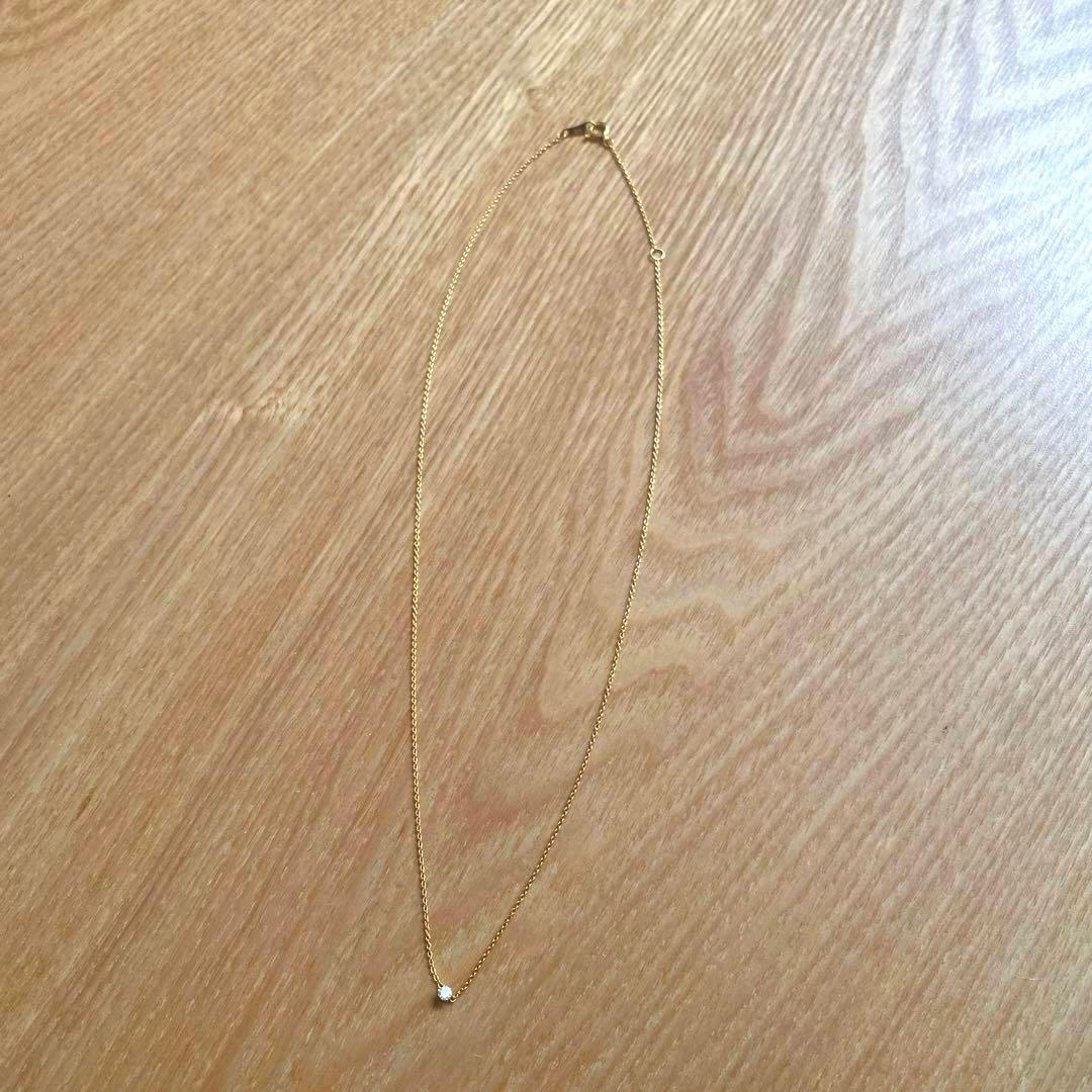 18k プチダイヤモンド ネックレス