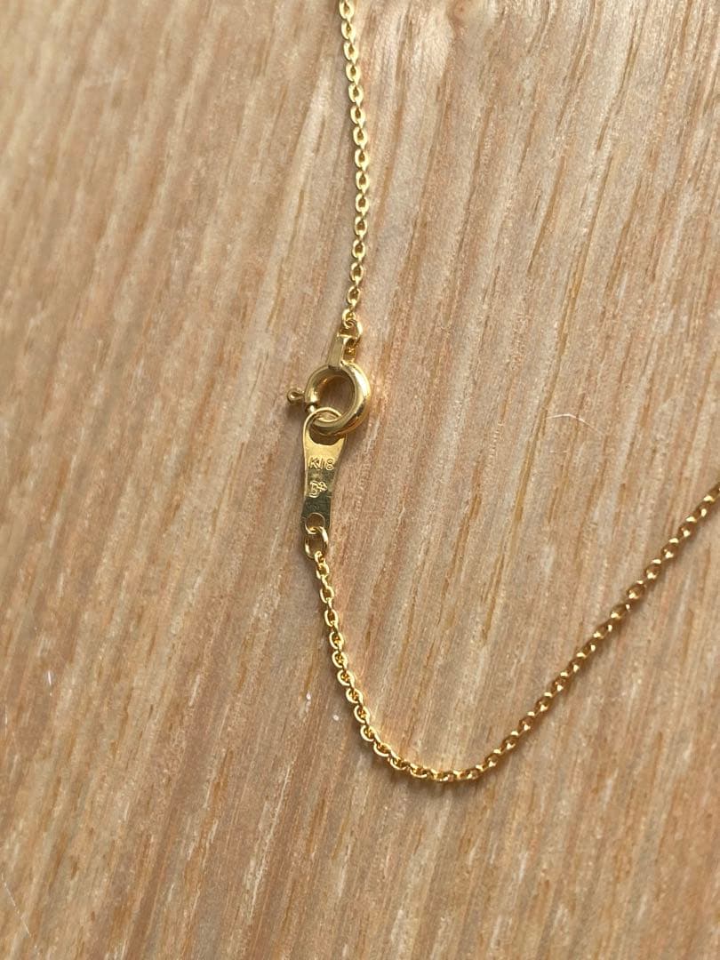 18k プチダイヤモンド ネックレス