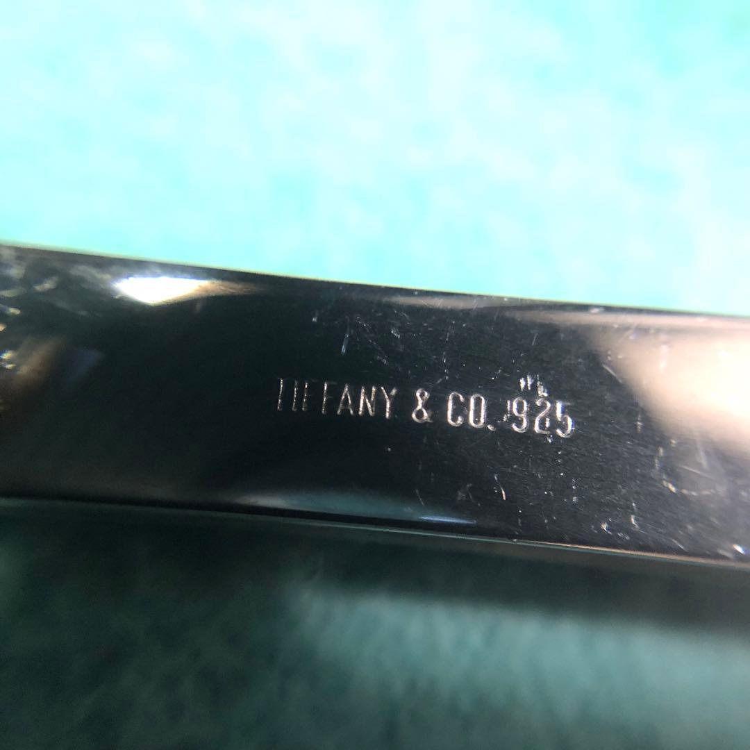 Tiffany エンジンターン ネクタイピン シルバー925