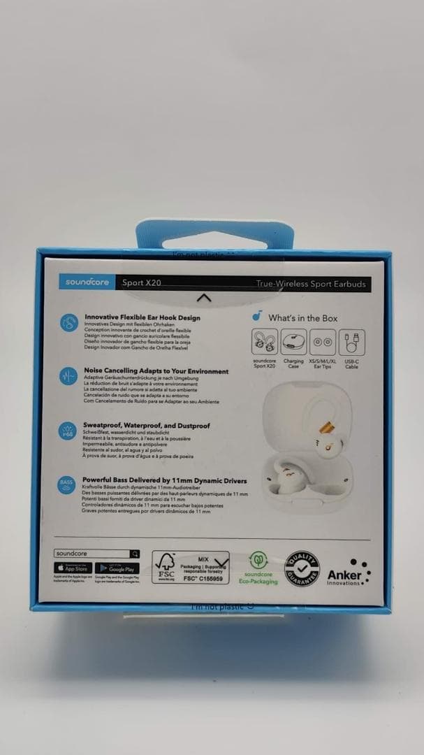 Anker soundcore Sport X20 ワイヤレスイヤホン