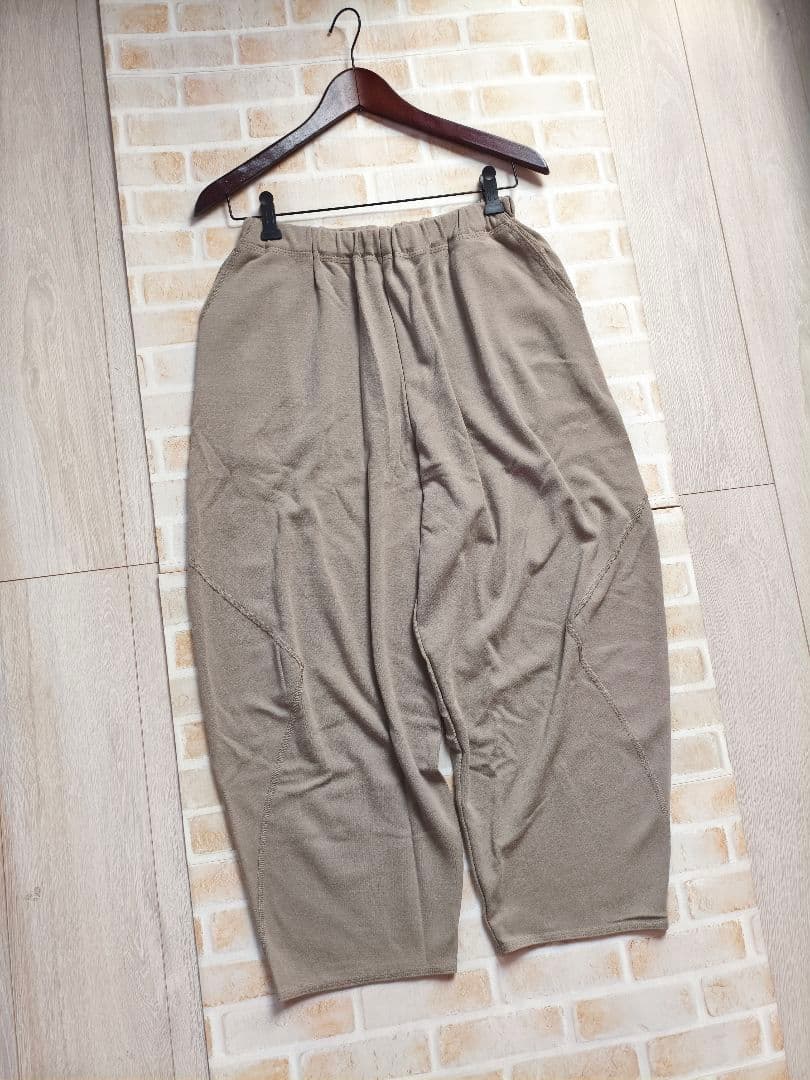 美品✴ヨーガンレール✴素敵♪バルーンパンツ　上質ウールシルク　日本製　M