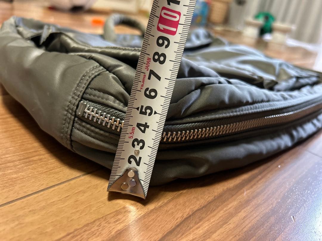 Porter ビンテージグリーンショルダーベルト無し