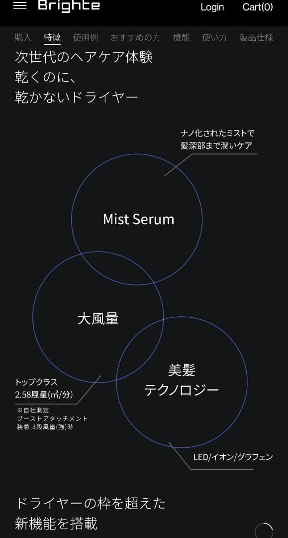 Bright⭐️ブライトシャワードライヤーピンク⭐️スカルプクレイクレンジング付