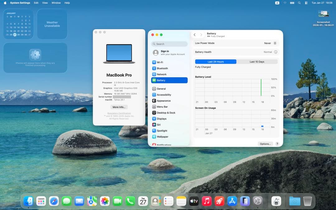 ふ*ん様 美品 MacBook Pro 16インチ シルバー 本体 i9