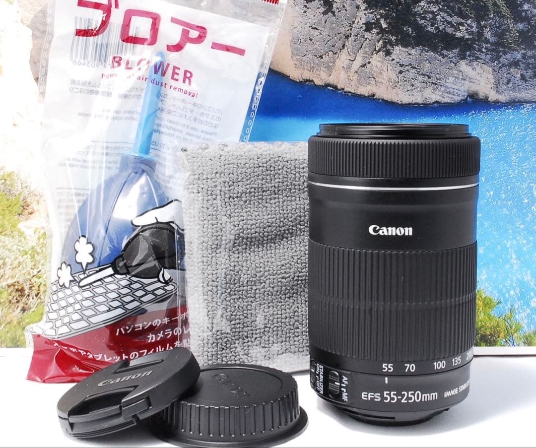 ✨完動品✨Canon EF-S 55-250mm IS STM 手ぶれ補正 望遠