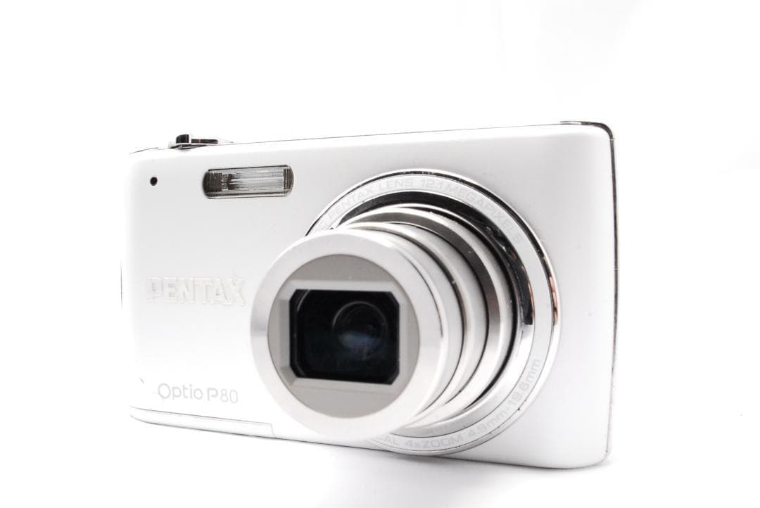 PENTAX Optio P80 ✨ホワイト✨コンパクトデジタルカメラ
