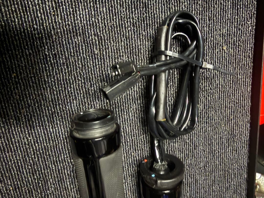 エアフロー　ヒーテッドハンドグリップ　ブラック　純正OP