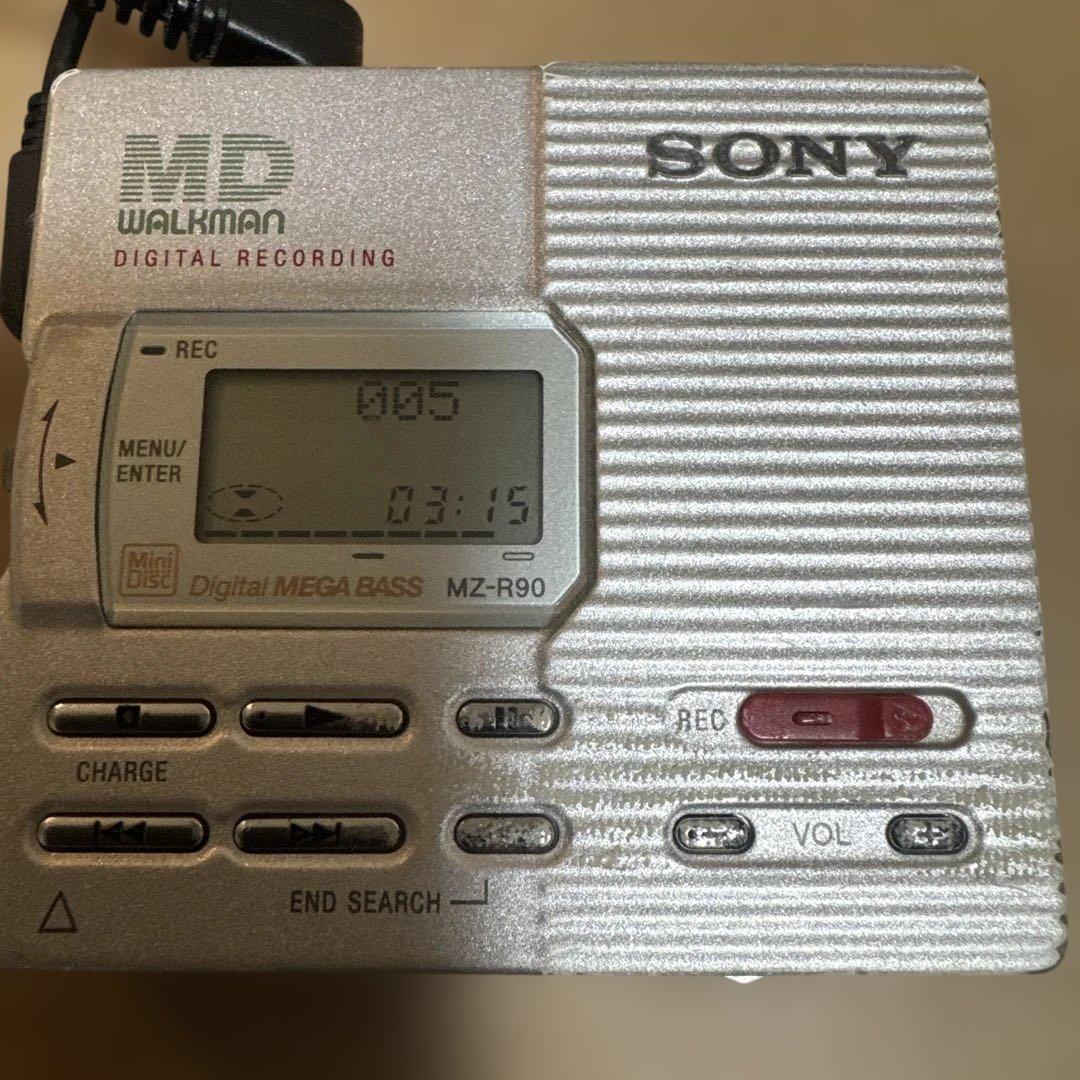SONY ポータブルMDプレーヤー MZ-R90