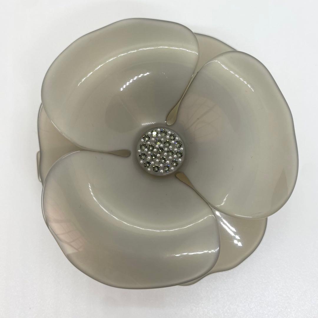 アレクサンドルドゥパリ　バレッタ　カメリア　美品　Lサイズ　レア