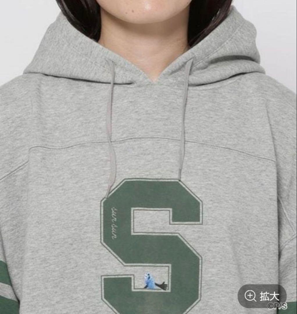 ★お値下げ中★ニコアンド【新品】パペットスンスン　コラボフーディープルオーバー