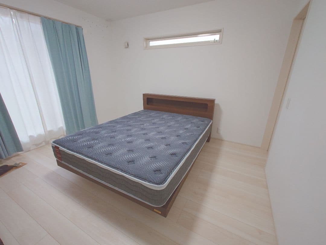 FranceBed ワイドダブルコイルスプリングマットレスとフレームのセット