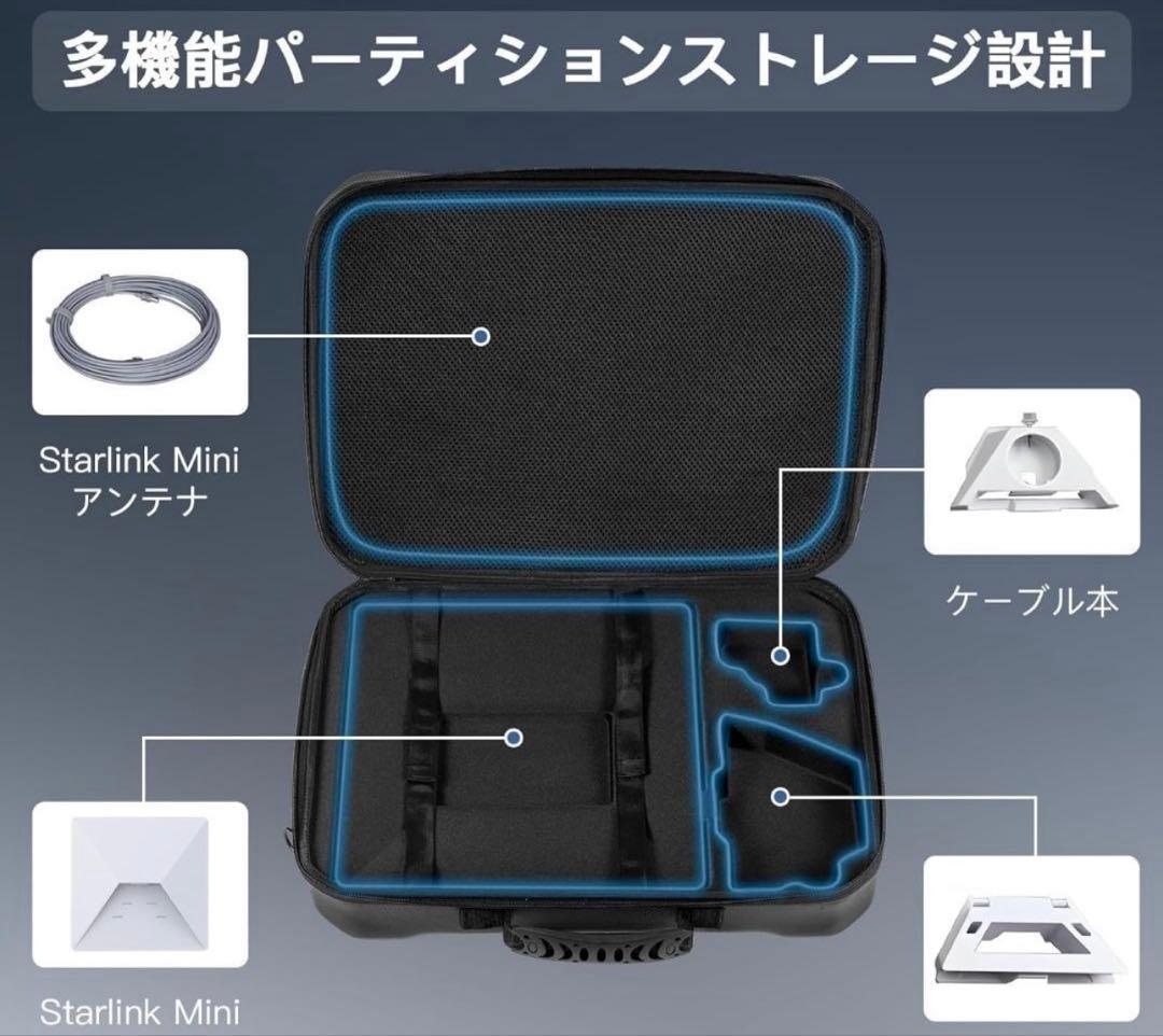 SpaceX Starlink Mini WiFiルーター内蔵