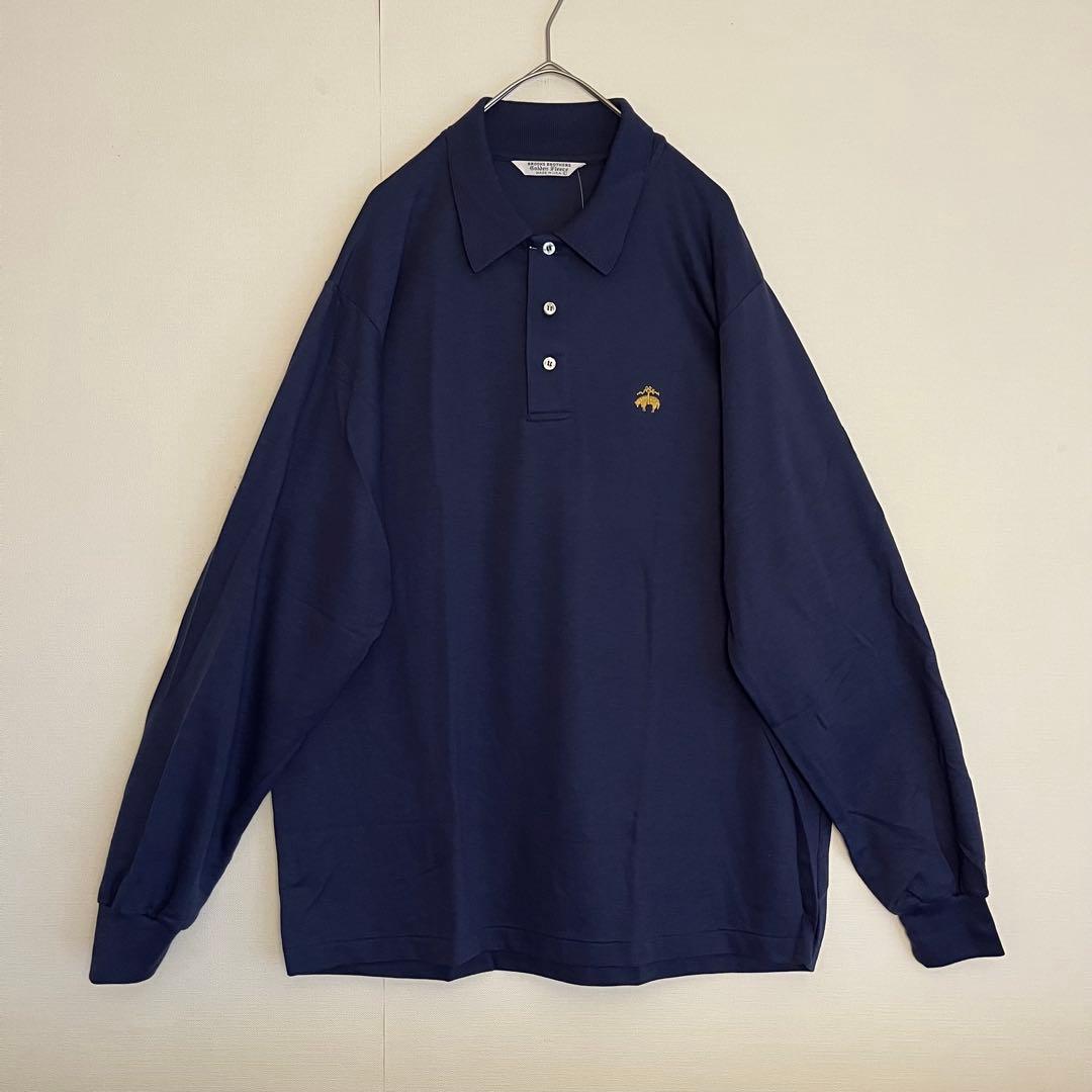 【超レア★新品未使用USA製★デッドストック】ブルックスブラザーズ長袖ポロシャツ